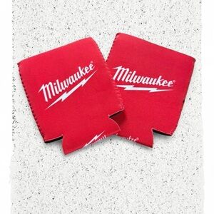 Milwaukee Red Can Coolers